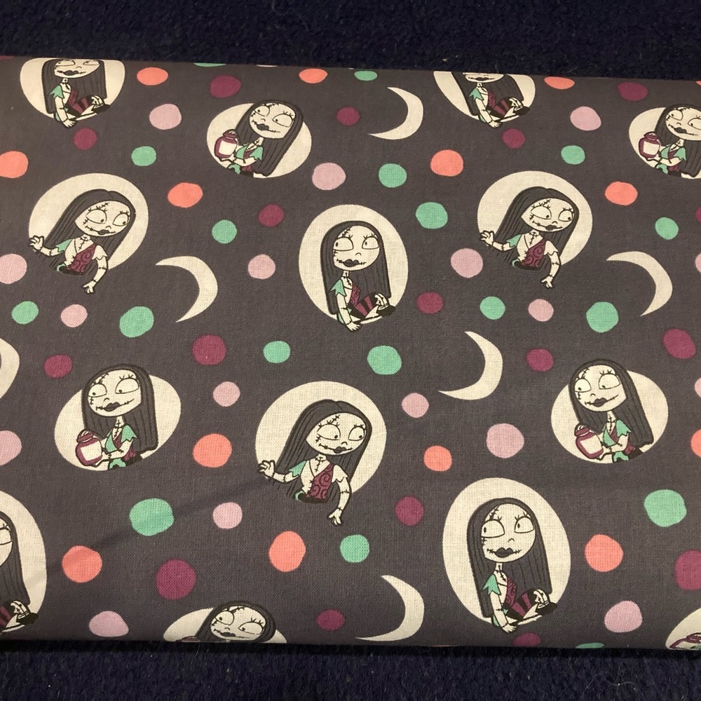 New Nightmare before Christmas Sally Fabric Disney BOLT 43" x 4 Yards